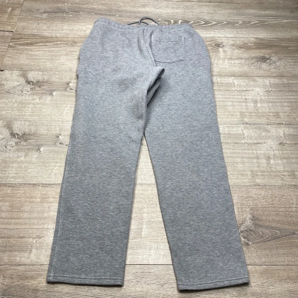 Banana Republic Sweatpants Mens M Tall Gray Fleece Drawstring Joggers Lounge